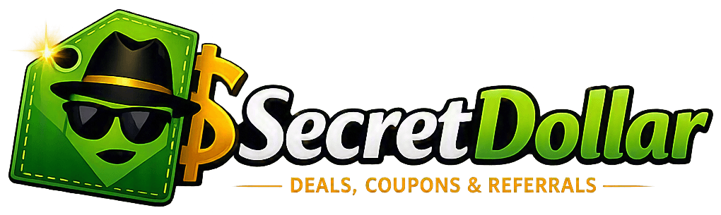 SecretDollar — deals, coupons & referrals